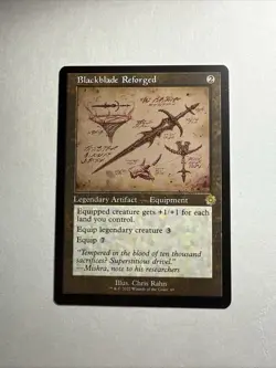 Blackblade Reforged (Schematic) The Brothers' War: Retro Frame Artifacts Regular - Image 1