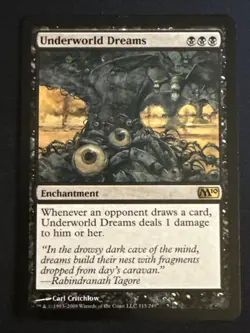 1x Underworld Dreams (115) Core Set 2010 M10 LP MTG Magic the Gathering x1 MKE - Image 1