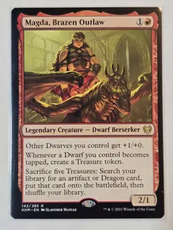 Magda, Brazen Outlaw R Kaldheim 142 Near Mint - Image 1