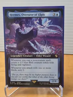 Hermes, Overseer of Elpis Extended Art - #141 Final Fantasy Commander MTG - Image 1