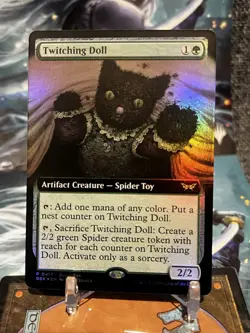 MTG | Twitching Doll (Buy-a-Box Foil) [Duskmourn] ✨FOIL✨ - Image 1