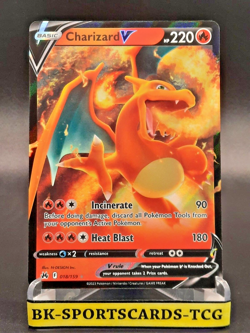 Pokemon TCG Crown Zenith : Charizard V 018/159 Ultra Rare 2023 - Image 1