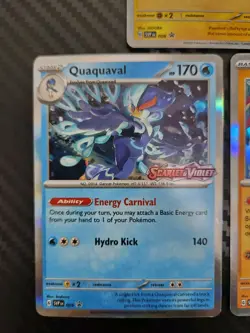 Pawmot Hawlucha Quaquaval Scarlet & Violet Prerelease Promo Stamped Pokemon - Image 2