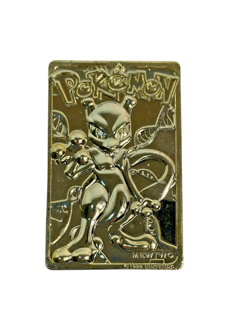Pokemon 23K Gold Plated #150 Mewtwo Trading Card 1999 Burger King - Image 3
