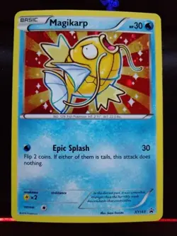 Shiny Magikarp XY143 X&Y Holo Black Star Promo Pokemon - Image 1