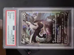 2022 POKEMON SWORD & SHIELD SILVER TEMPEST #186 FULL ART/LUGIA V PSA 10 - Image 3