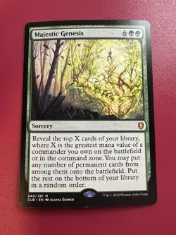 *** Majestic Genesis *** Baldur’s Gate NM MTG English - Image 1