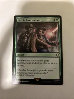 1x Heroic Intervention - Universes Beyond: Fallout - NM - MTG ss - Image 1
