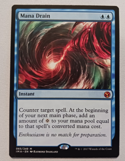 Mana Drain - Iconic Masters - MP - Magic the Gathering - MTG - Image 1