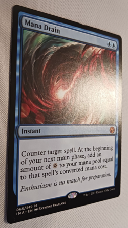 Mana Drain - Iconic Masters - MP - Magic the Gathering - MTG - Image 3