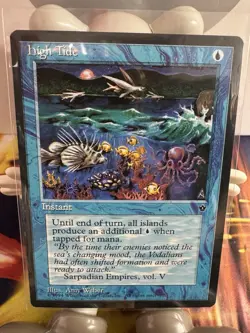 High Tide (Weber) Fallen Empires MTG Magic The Gathering - Image 1