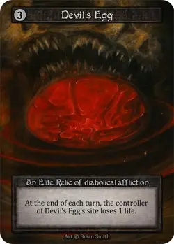 DEVIL'S EGG NM! *SORCERY: CONTESTED REALM - BETA* - Image 1