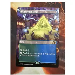 Wizards of the Coast Willowrush Verge Borderless Rare MTG Aetherdrift 375 EN - Image 1