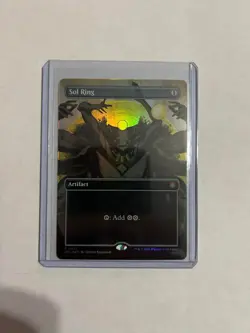 Secrets of Strixhaven Codex Borderless Foil Sol Ring NM/M Magic MTG - Image 3