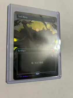 Secrets of Strixhaven Codex Borderless Foil Sol Ring NM/M Magic MTG - Image 4