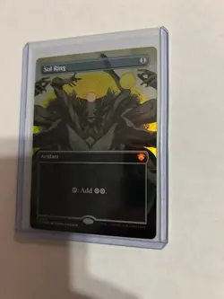 Secrets of Strixhaven Codex Borderless Foil Sol Ring NM/M Magic MTG - Image 5
