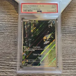 Pokemon Co. Psyduck 175/165 SV 151 Illustration Rare Holo EN 2023 PSA 9 - Image 1