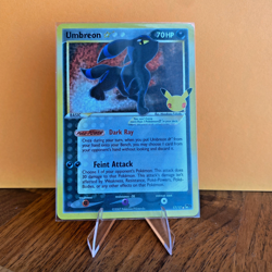 FREE SHIP Pokemon TCG Umbreon Gold Star 17/17 Celebrations 25th Anniversary-NM/M - Image 1