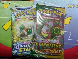 Pokemon TCG Booster Pack Bundle Unweighted 4x Packs - Image 1