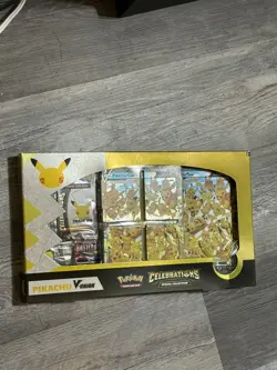Pokemon TCG 25th Celebrations Special Collection Box Pikachu V-Union 820650809156 - Image 1