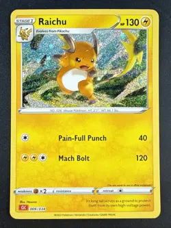 Raichu 009/034 CLC Classic Collection Holo Pokemon Variant NM - Image 1