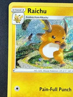 Raichu 009/034 CLC Classic Collection Holo Pokemon Variant NM - Image 2
