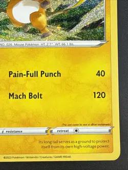 Raichu 009/034 CLC Classic Collection Holo Pokemon Variant NM - Image 4