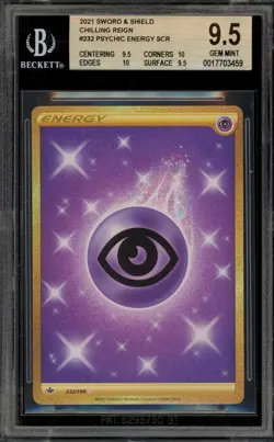 Pokemon Psychic Energy Chilling Reign Secret Rare #232 BGS 9.5 Gem Mint - Image 1