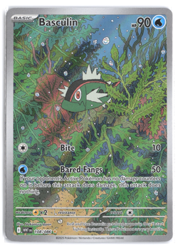 Basculin 108/086 White Flare Illustration Rare Pokemon TCG - Image 1