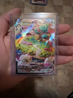 Pokemon Snorlax Vmax 142/202 Sword & Shield Base - Image 1