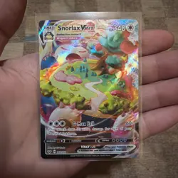 Pokemon Snorlax Vmax 142/202 Sword & Shield Base - Image 2