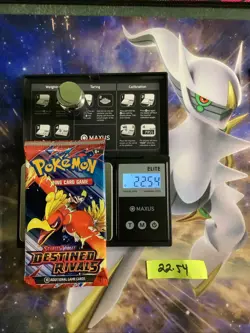 HEAVY!🔥lot 4 Packs Pokemon Destined Rivals Booster Pack Factory Sealed ✅ - Image 4