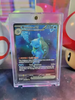Blastoise Ex 200/165 Pokemon TCG S&V 151 Special Illustration Rare Holo NM - Image 1