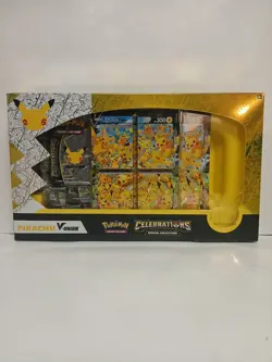 Sealed 2021 Pokemon Celebrations Pikachu V‑Union Premium Collection - Image 1
