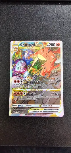 Pokemon Charizard V Star SWSH262 Pokemon Sword And Shield Promo Near Mint+ - Image 1