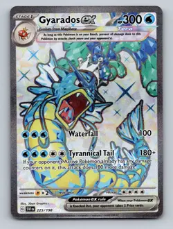 Pokemon TCG Gyarados ex Holo Ultra Rare SV01: Scarlet & Violet Base Set 225/198 - Image 1