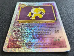 2002 Pokemon Hypno Legendary Collection Reverse Holo Fireworks Foil 25/110 MP - Image 2