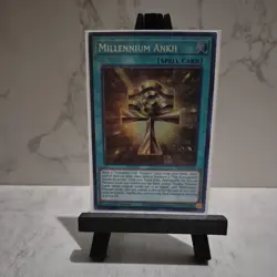 Yu-Gi-Oh! Millennium Ankh - INFO-EN053 - NM Secret Rare 1st Edition - Image 1