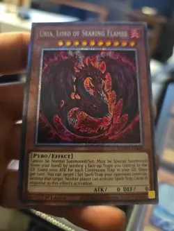 Yugioh Uria, Lord of Searing Flames MZMU-EN000 Starlight Rare - 1st Edition - NM - Image 1