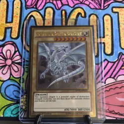 Blue-Eyes White Dragon MVP1-ENG55 Movie Pack Gold 1st Edition - Image 1