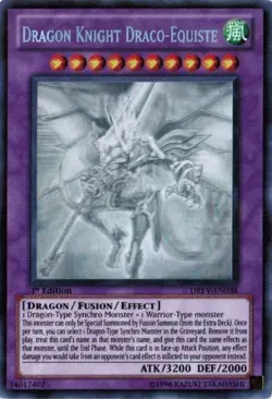 Dragon Knight Draco-Equiste - DREV-EN038 - Ghost Rare - Unlimited Edition x1 - M - Image 1