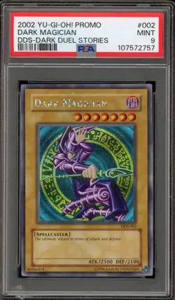 Yu-Gi-Oh! Dark Magician Dark Duel Stories Promo DDS-002 PSA 9 Mint - Image 1