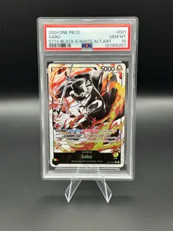 One Piece CCG St13- All 3 Brothers Leaders Alternate Art Foil - Image 5