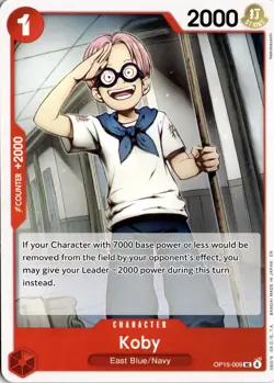 Koby () UC Adventure on Kami's Island OP15-009 One Piece TCG - Image 1