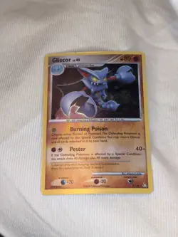 Pokemon Gliscor 5/146 Holofoil Pokemon card from the Legends Awakened expansion - Image 1