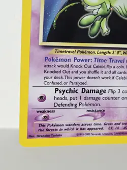 Celebi 3/64 Holo Rare - Neo Revelation - WoTC Pokemon Card 2001 - Image 5