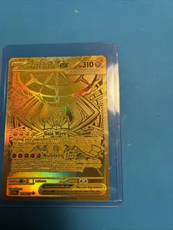Pokemon TCG Mega Zygarde Ex 124/088 Perfect Order Gold Card 🔥 NM - MT - Image 1