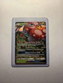 Pokemon Vileplume GX TCG Sun & Moon Cosmic Eclipse Holo Ultra Rare Card 4/236 - Image 1