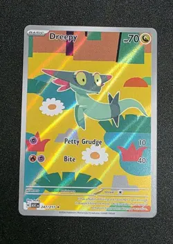 New 2026 Pokemon Ascended Heroes Illustration Rare Dreepy card #247/217 - Image 1