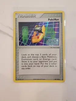 PokeNav 83/100 - Crystal Guardians Reverse Holo Uncommon Stamped Pokemon Card LP - Image 1